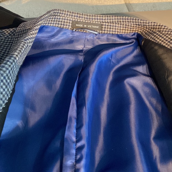 Tommy Hilfiger blazer coat wool plaid - Picture 13 of 14